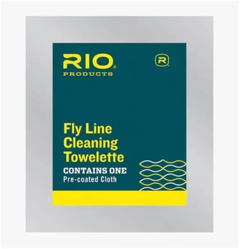 RIO Products Fly Line Cleaning Towlette 6-Pack