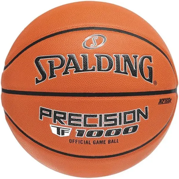 Spalding Precision TF-1000 Indoor Game Basketball - 28.5"