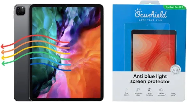 Ocushield Anti Blue Light Screen Protector for iPad