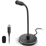 CMTECK USB Computer Microphone G009 Noise-Cancelling Recording Desktop Mic for PC/Laptop for Online Chatting Home Studio Podcasting Gaming Skype Yout