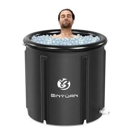 Ice Bath Tub: Cold Plunge Tub with Cover 106 Gallons, Cold Water Plunge for A...