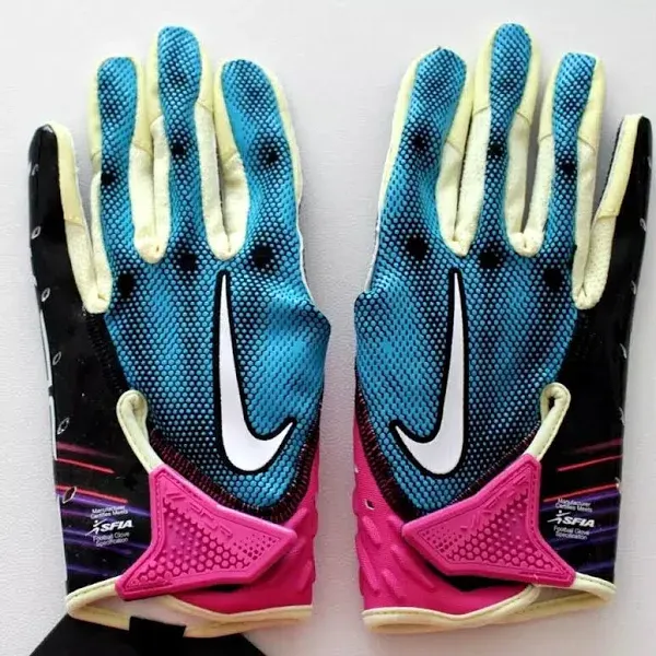 Nike Vapor Jet 7.0 Football Gloves Crimson Small