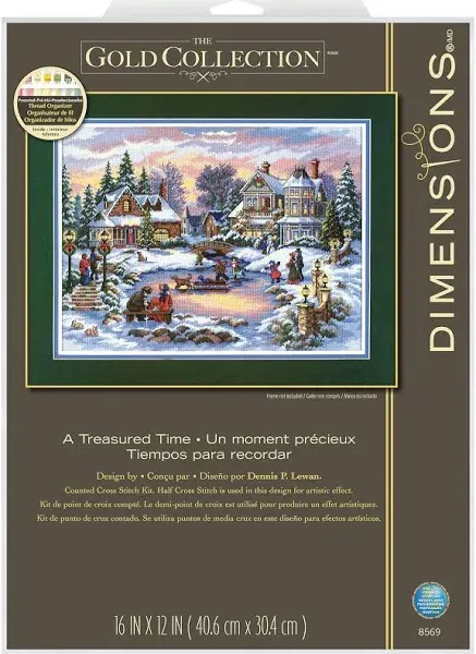 Dimensions Gold Collection A Treasured Time Counted Cross Stitch Kit