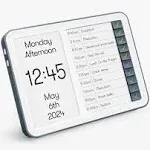 Relish Day Hub - Dementia Reminder Clock with Task Alerts