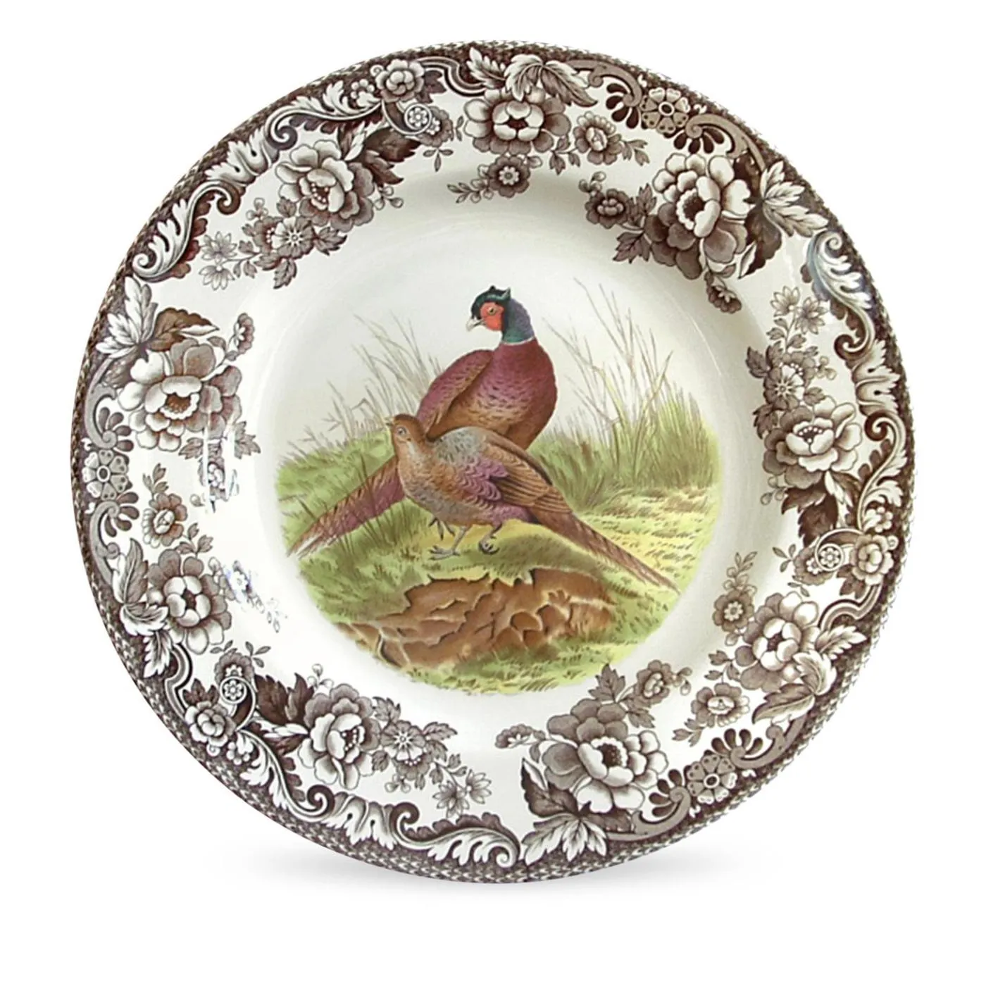 Spode Woodland Pheasant Dinner Plate