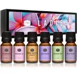 P&J Trading Fragrance Oil | Ladies Set of 6 - Scented Oil for Soap Making, Diffusers, Candle Making, Lotions, Haircare, Slime, and Home Fragrance