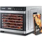 COSORI Premium Food Dehydrator Machine, 6 Stainless Steel Trays