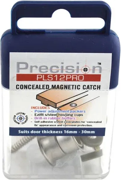 Precision Lock Magnetic Catch with Adjustable