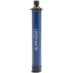 LifeStraw Personal Water Filter for Hiking, Camping, Travel, and Emergency Preparedness, Navy Blue