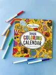 Tiny Expressions - Coloring 2023 Calendar for Kids - Monthly Wall Cale