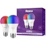 Roku Smart Home Smart Bulb SE (color) 2-Pack with 16 Million Color Options - 12 Watts