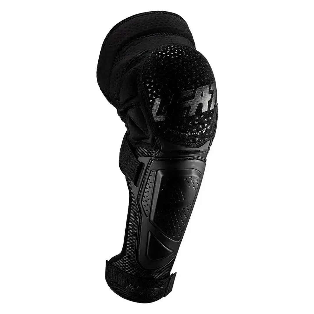 Leatt 3DF Hybrid Ext Knee/Shin Guard S/M - Black