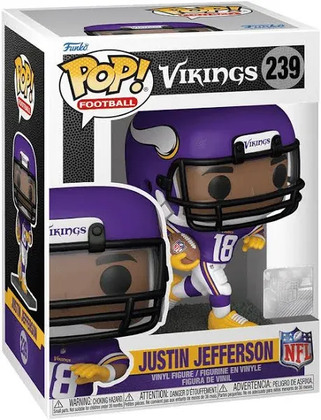 NFL Vikings Justin Jefferson Pop! Vinyl