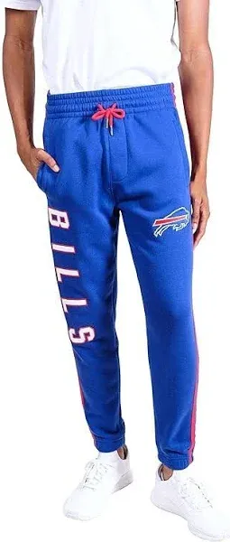 Ultra Game NFL Men's Active Super Soft Fleece Game Day Jogger Sweatpants