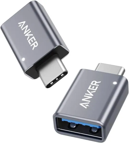 Anker 2Pack USB C to USB 3.0 Adapter High-Speed Data Transfer