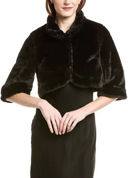 Laundry by Shelli Segal Women's Faux Fur Shrug