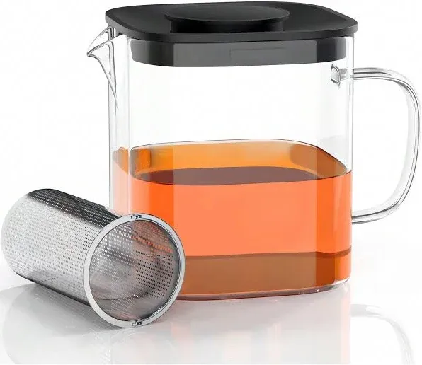 COPOTEA Glass Teapot with Removable Infuser