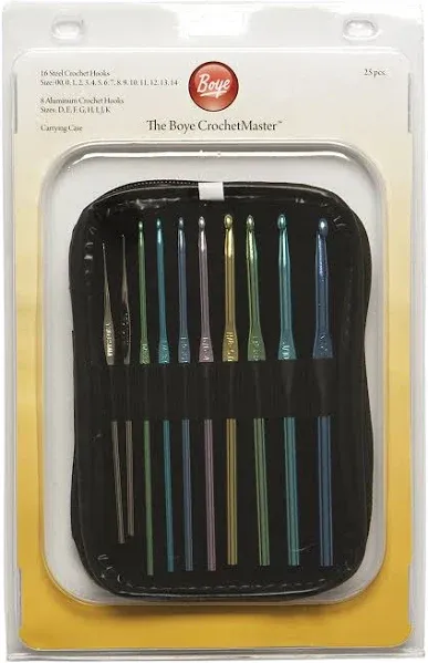 Boye Crochet Master Crochet Hooks Set