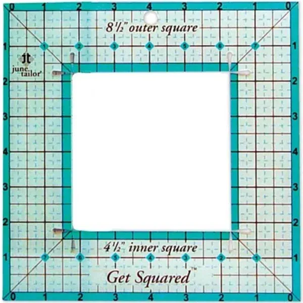 June Tailor Get Squared Ruler