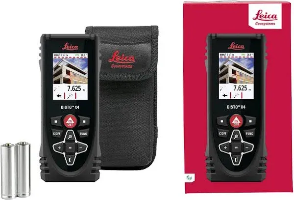 Leica Disto X4 - Laser Distance Measurer - 150 M