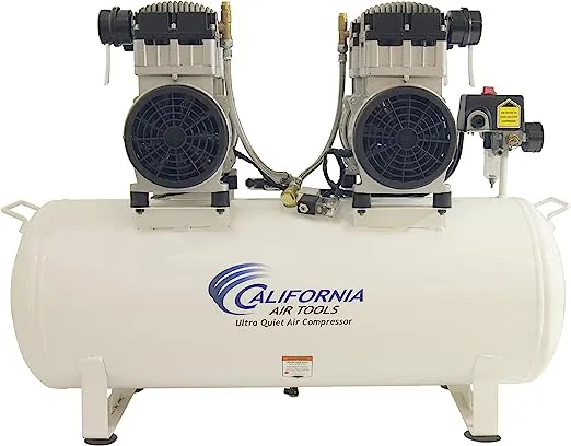 California Air Tools 20040CAD Ultra Quiet & Oil Free 4.0 HP 20.0 Gal Steel Tank Air Compressor