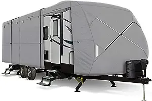 Leader Accessories Trailer RV Cover Grey 30-33’