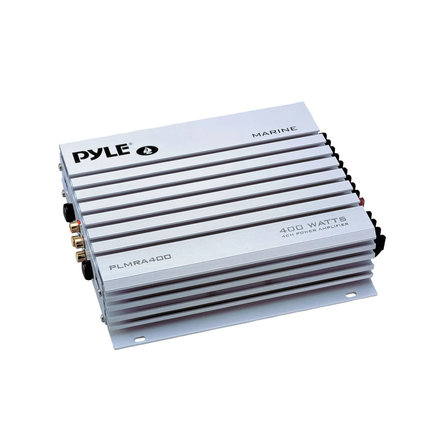 Pyle PLMRA400 4 Channel 400 Watt Waterproof Marine Amplifier