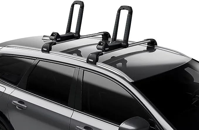 Thule Hull-A-Port Aero Kayak Carrier (Thule SquareBars Req. Adapter) - Black