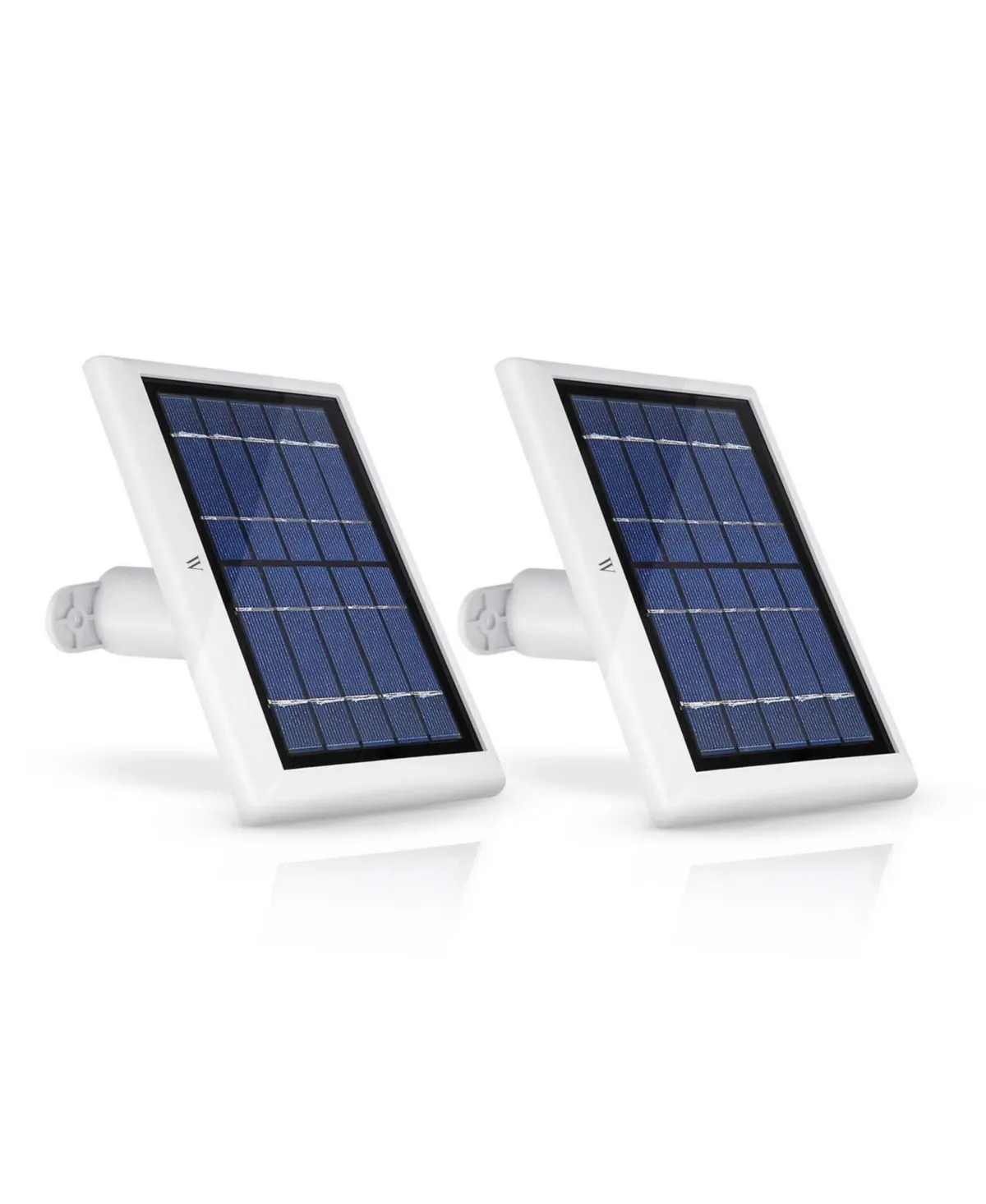 Wasserstein Solar Panel for Wyze Cam Outdoor (2 Pack, White)