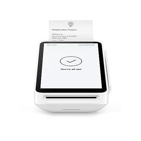 Square Terminal Credit Card Reader - White