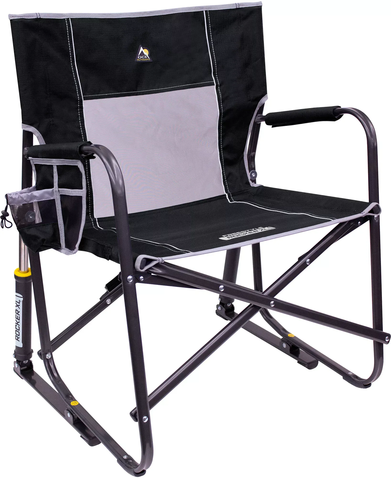 GCI Outdoor Freestyle Rocker XL, Pewter Gray, Adult Chair