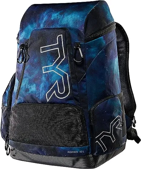 TYR Alliance Backpack, Black/Black, 45 L