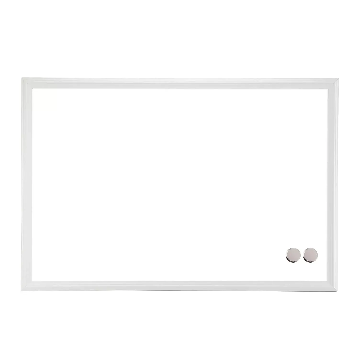 U Brands Magnetic Dry Erase Board, 20 x 30 Inches, White Wood Frame (2071U00-01)