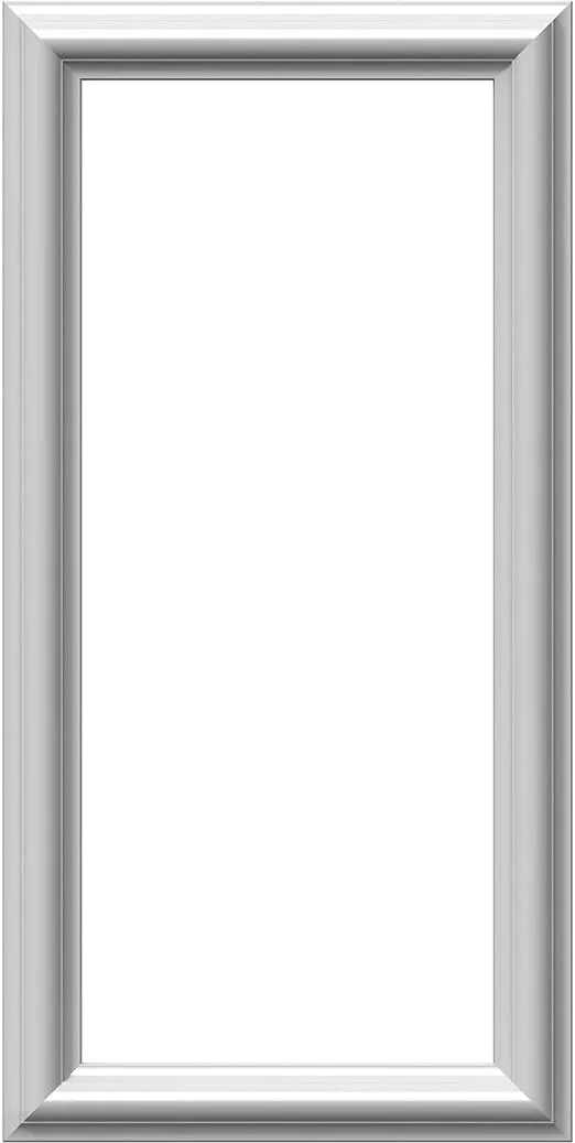 Ekena Millwork PNL20X28AS-01-CASE-12 Ashford Molded Classic Wainscot Wall Panel, 20"W x 28"H x 1/2"P, Factory Primed White, 12 Count