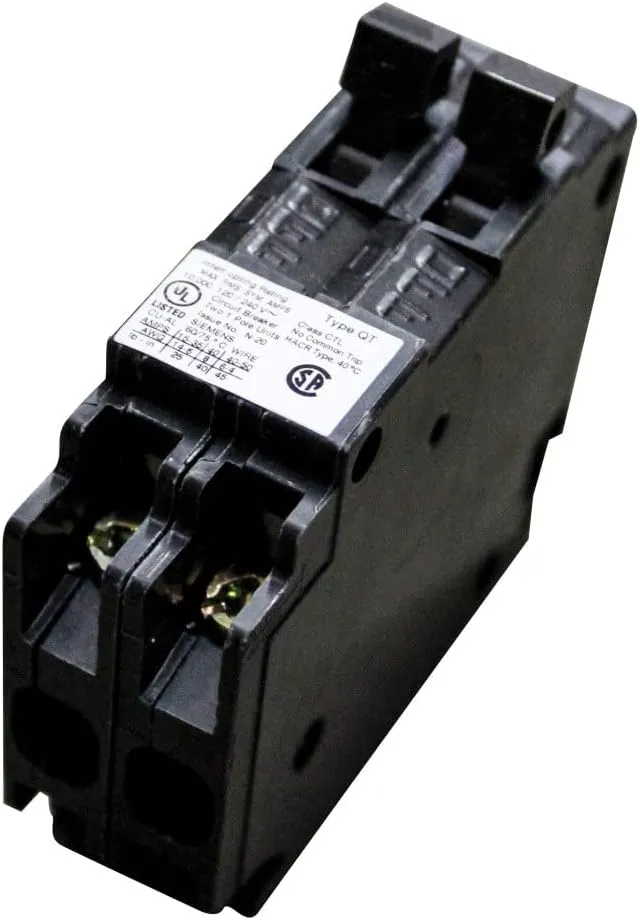 Siemens QT 20-amp/20-amp 1-Pole Tandem Circuit Breaker