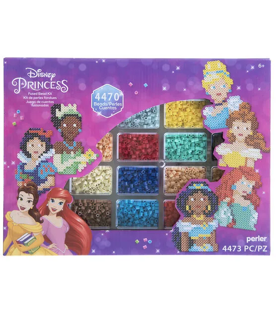 Perler Disney Princesses Fuse Bead Activity Kit, Multicolor 4474 Piece