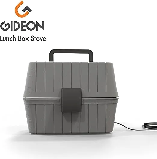 Gideon Heated Electric Lunch Box 12-Volt Portable Stove For Car, Truck,...