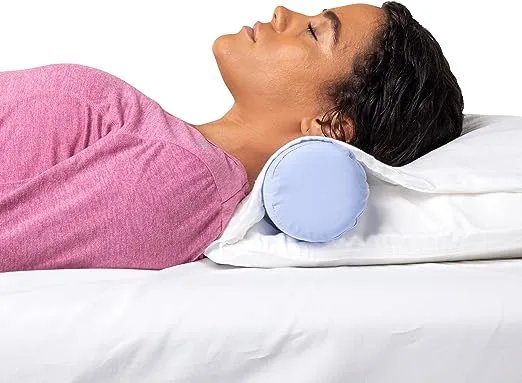 OPTP The Original McKenzie Cervical Roll, 20" Neck Support Pillow to Relieve Neck and Back Pain - Round Pillow for Improved Sleeping Support and Cervical Pain Relief - Made in The USA