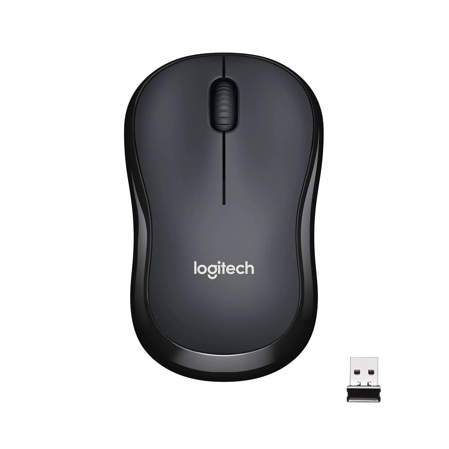 Logitech Silent Wireless Mouse, 2.4 GHz with USB Receiver, Ambidextrous, Lavender