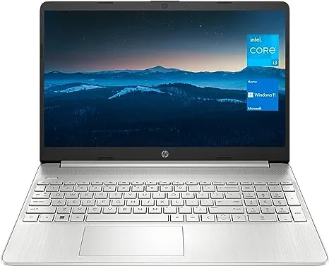 Hp 15.6 inch HD Laptop Notebook Intel Quad-Core i3-1115G4 16gb Ram