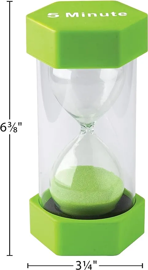 Teacher Created Resources 5 Minute Sand Timer - Large (20660)