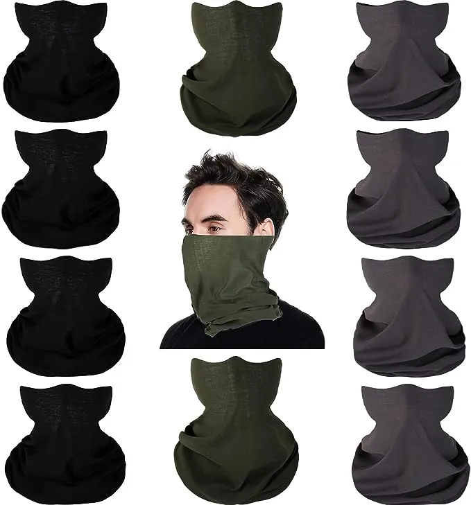 Gator Masks Ourdoor Face Mask Seamless Neck Gaiter Tube Bandanas Buffs Multi Headwear Magic Headband Sweatband