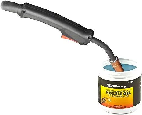 Forney 37031 Nozzle Gel For Mig Welding, 16-Ounce , White