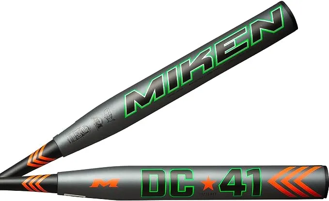 Miken | 2023 | DC 41 Slowpitch Softball Bat | Supermax Load | USSSA | 14" Barrel