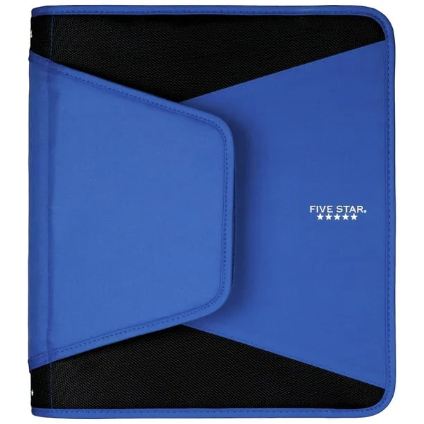 Five Star 1.5" Ring Fixture Sewn Binder Cobalt