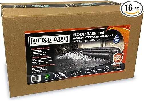 Quick Dam QD65-1 Flood Barrier, Black