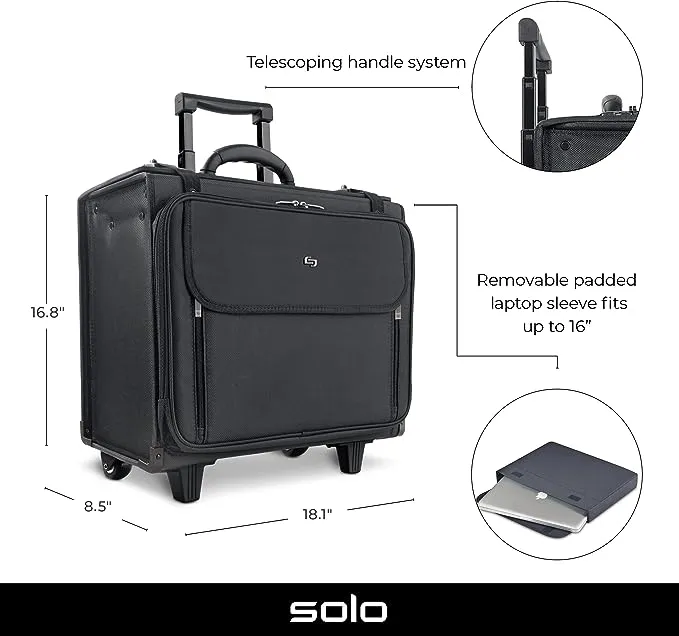 Solo Classic Rolling Catalog Case