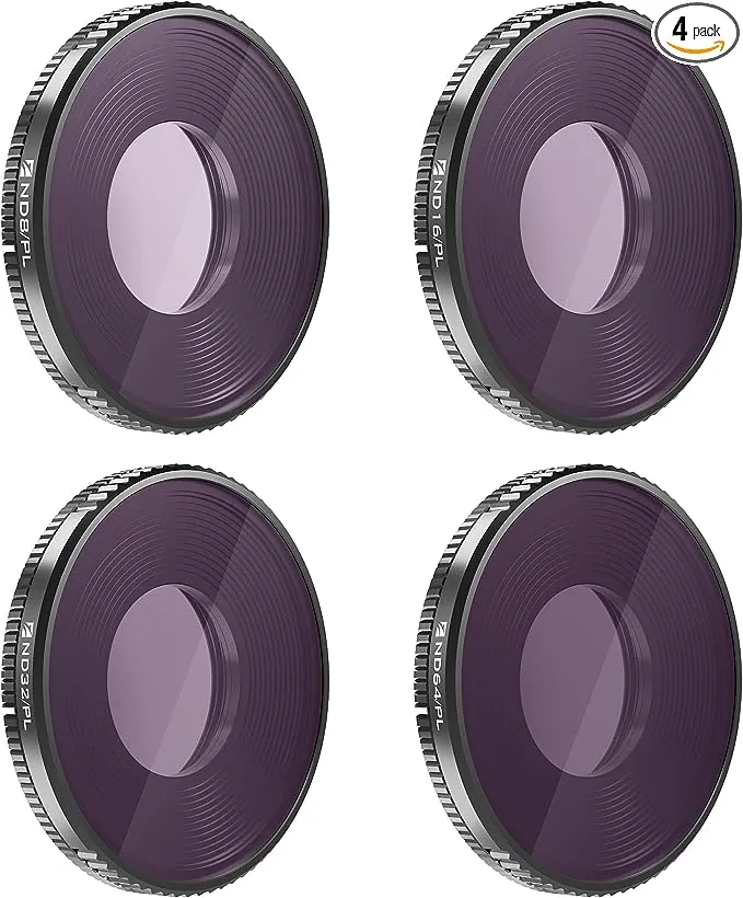 Freewell Bright Day ND/PL Lens Filter Bundle for DJI Osmo Action 3