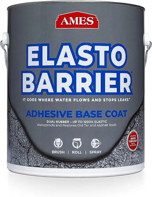 1 Gal. Grey Elasto-Barrier Multi-Purpose Elastomeric Base Primer Roof Coating