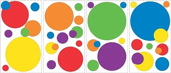 RoomMates RMK1248SCS Just Dots Peel and Stick Wall Decals